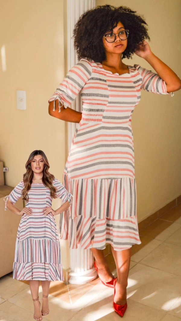 Vestido BC leveza & romance