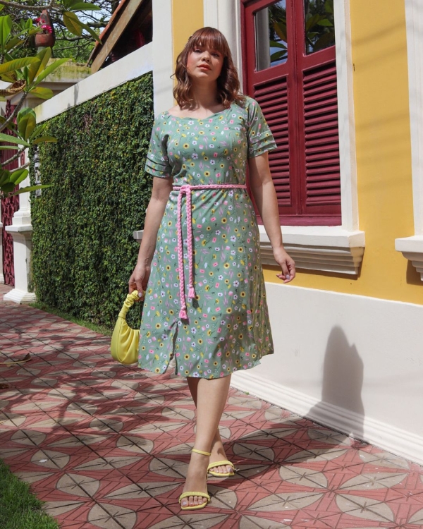 Vestido Primavera Laura Rosa - Image 2