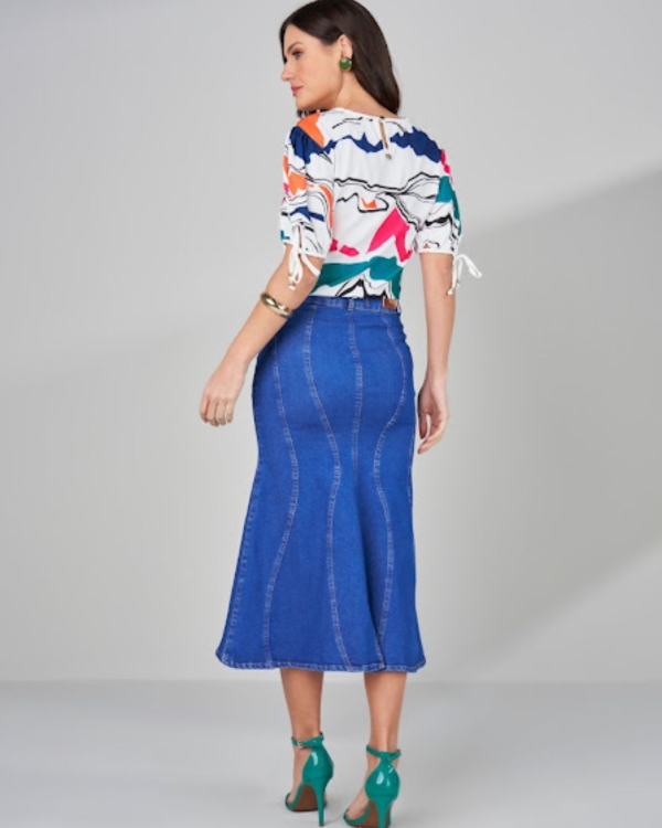 Saia Jeans Sereia - Image 2