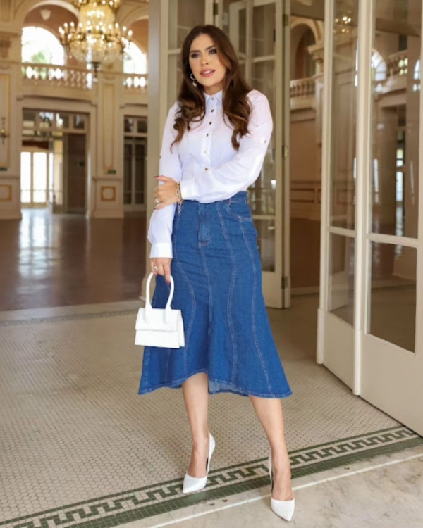 Saia Jeans Sereia - Image 3
